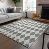 Piper Looms Chantille Diamonds ACN578 Gray Area Rug