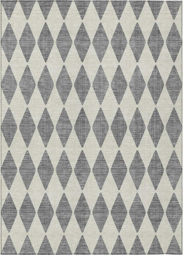 Piper Looms Chantille Diamonds ACN578 Gray Area Rug