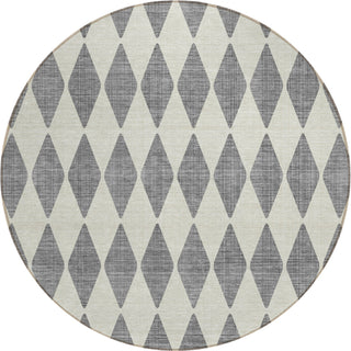 Piper Looms Chantille Diamonds ACN578 Gray Area Rug