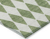 Piper Looms Chantille Diamonds ACN578 Green Area Rug