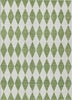 Piper Looms Chantille Diamonds ACN578 Green Area Rug