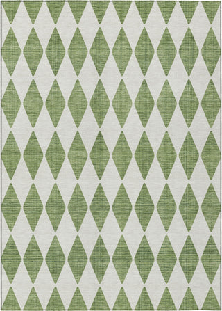 Piper Looms Chantille Diamonds ACN578 Green Area Rug