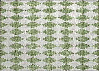 Piper Looms Chantille Diamonds ACN578 Green Area Rug