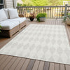 Piper Looms Chantille Diamonds ACN578 Ivory Area Rug