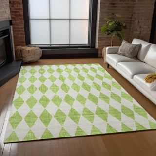 Piper Looms Chantille Diamonds ACN578 Lime Area Rug