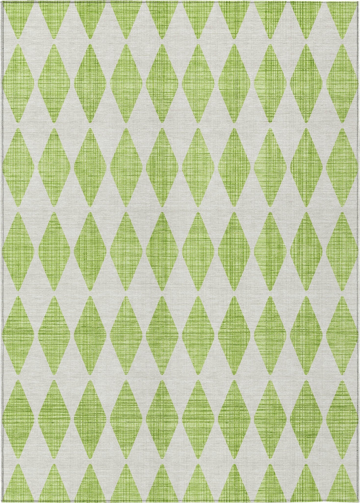 Piper Looms Chantille Diamonds ACN578 Lime Area Rug