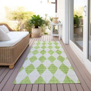 Piper Looms Chantille Diamonds ACN578 Lime Area Rug