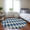 Piper Looms Chantille Diamonds ACN578 Navy Area Rug