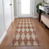 Piper Looms Chantille Diamonds ACN578 Paprika Area Rug