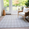 Piper Looms Chantille Diamonds ACN578 Pewter Area Rug