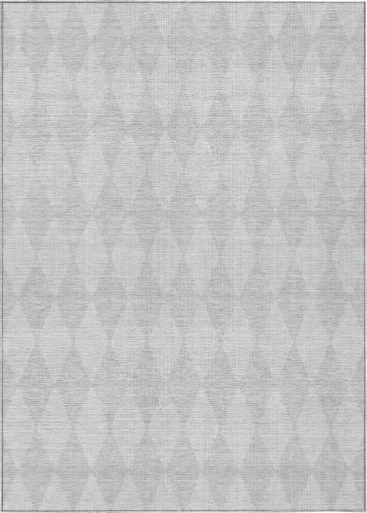 Piper Looms Chantille Diamonds ACN578 Pewter Area Rug