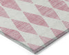 Piper Looms Chantille Diamonds ACN578 Pink Area Rug