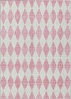 Piper Looms Chantille Diamonds ACN578 Pink Area Rug