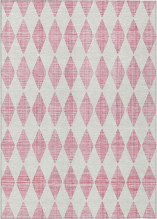 Piper Looms Chantille Diamonds ACN578 Pink Area Rug