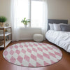 Piper Looms Chantille Diamonds ACN578 Pink Area Rug