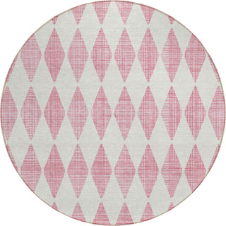 Piper Looms Chantille Diamonds ACN578 Pink Area Rug