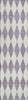 Piper Looms Chantille Diamonds ACN578 Purple Area Rug