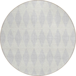 Piper Looms Chantille Diamonds ACN578 Silver Area Rug