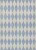 Piper Looms Chantille Diamonds ACN578 Sky Area Rug