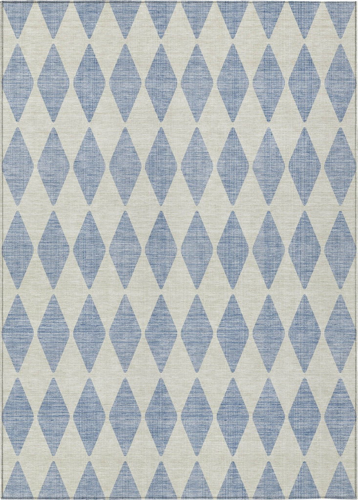 Piper Looms Chantille Diamonds ACN578 Sky Area Rug