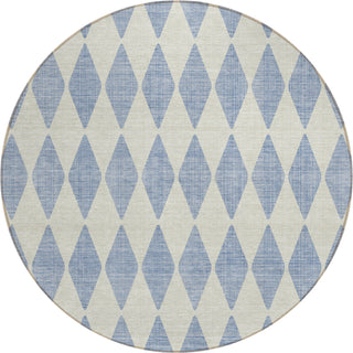 Piper Looms Chantille Diamonds ACN578 Sky Area Rug