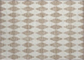 Piper Looms Chantille Diamonds ACN578 Taupe Area Rug