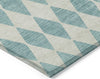 Piper Looms Chantille Diamonds ACN578 Teal Area Rug