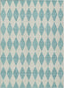 Piper Looms Chantille Diamonds ACN578 Teal Area Rug