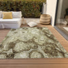 Piper Looms Chantille Circles ACN579 Beige Area Rug
