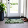 Piper Looms Chantille Circles ACN579 Green Area Rug