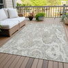 Piper Looms Chantille Circles ACN579 Ivory Area Rug