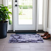 Piper Looms Chantille Circles ACN579 Purple Area Rug