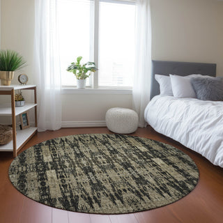 Piper Looms Chantille Moroccan ACN580 Black Area Rug