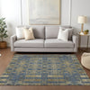 Piper Looms Chantille Moroccan ACN580 Blue Area Rug Lifestyle Image Feature
