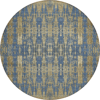 Piper Looms Chantille Moroccan ACN580 Blue Area Rug