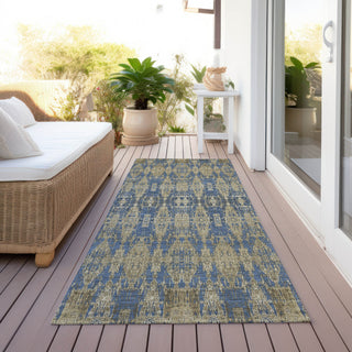 Piper Looms Chantille Moroccan ACN580 Blue Area Rug