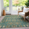 Piper Looms Chantille Moroccan ACN580 Teal Area Rug