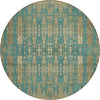 Piper Looms Chantille Moroccan ACN580 Teal Area Rug