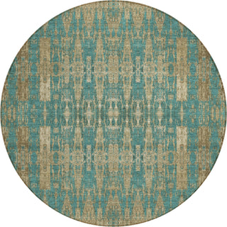 Piper Looms Chantille Moroccan ACN580 Teal Area Rug