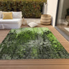 Piper Looms Chantille Squares ACN581 Green Area Rug