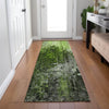 Piper Looms Chantille Squares ACN581 Green Area Rug