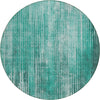 Piper Looms Chantille Stripes ACN582 Teal Area Rug