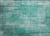 Piper Looms Chantille Stripes ACN582 Teal Area Rug