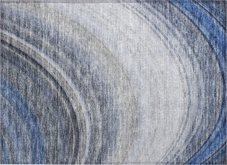 Piper Looms Chantille Waves ACN584 Blue Area Rug