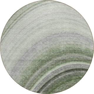 Piper Looms Chantille Waves ACN584 Green Area Rug