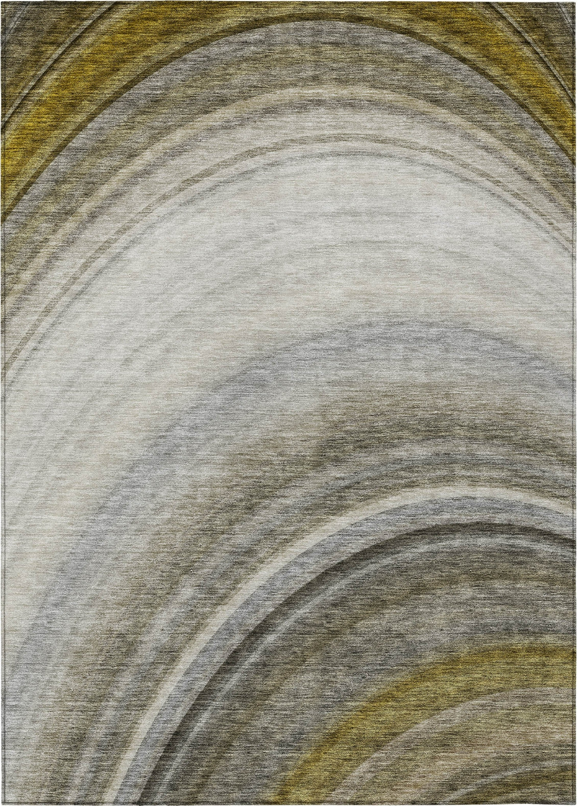 Piper Looms Chantille Waves ACN584 Taupe Area Rug