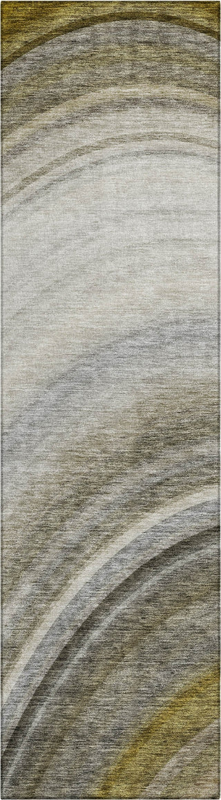 Piper Looms Chantille Waves ACN584 Taupe Area Rug