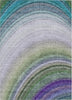 Piper Looms Chantille Waves ACN584 Teal Area Rug