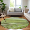 Piper Looms Chantille Waves ACN585 Aloe Area Rug