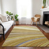 Piper Looms Chantille Waves ACN585 Beige Area Rug